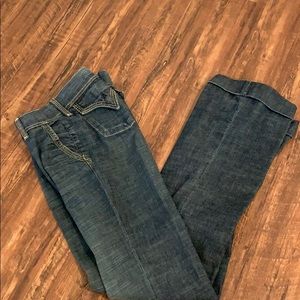 Hudson cuffed hem jeans